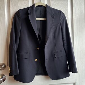 Vineyard Vines Dark Navy Blazer with Gold Buttons Kids - Unisex Size 12